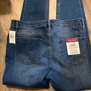 Vigoss Jeans - Vigoss Button Fly Skinny Jeans Vigoss Jeans - Vigoss Button Fly Skinny Jeans